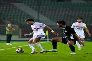  مباراة الزمالك والبنك الأهلي